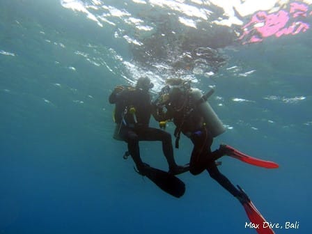 バリ島ヌサペニダで体験ダイビング