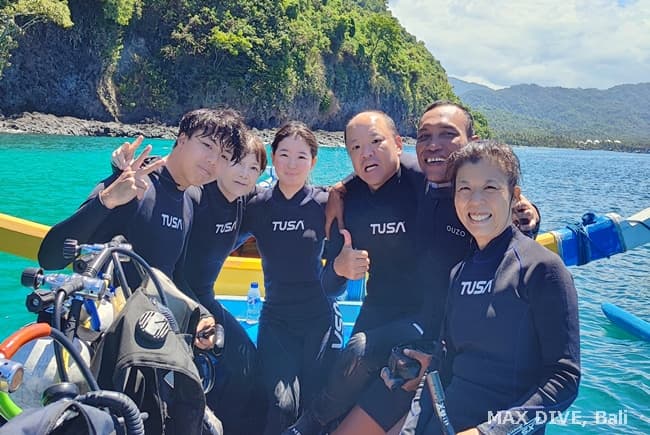 バリ島オープウォーターダイバーコース&体験ダイビング,パダンバイ