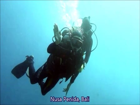 ヌサペニダで体験ダイビング