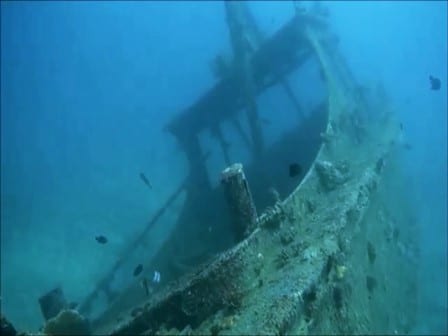 ﾊﾞﾘ島ダイビング・パダンバイの沈船