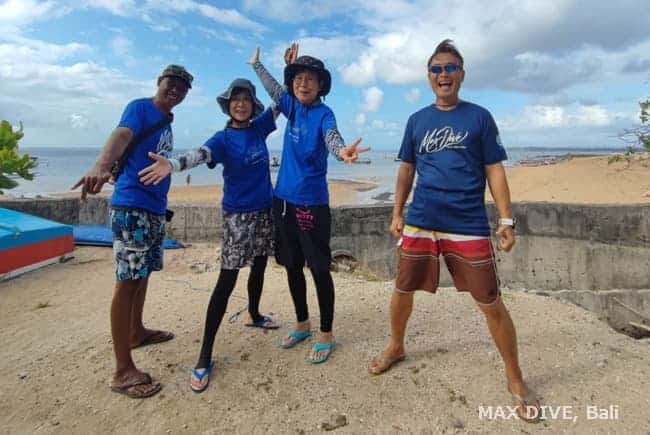バリ島ダイビング、日本人インストラクターとローカルガイド